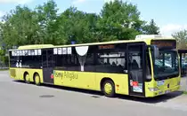 Mercedes Benz Citaro, ein 15 meter Dreiachser Linienbus in Isny am 24.06.15.