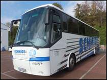 VDL Bova Futura von Schmidt aus Deutschland im Stadthafen Sassnitz am 27.10.2013