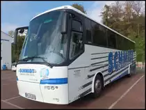 VDL Bova Futura von Schmidt aus Deutschland im Stadthafen Sassnitz am 27.10.2013