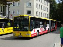 Stadtbus Mercedes Benz Citaro C1 Facelift G am 04.08.15 in Kempten ZUM