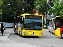 Stadtbus Mercedes Benz Citaro C1 Facelift am 04.08.15 in Kempten ZUM