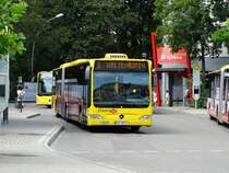 Stadtbus Mercedes Benz Citaro C1 Facelift G am 04.08.15 in Kempten ZUM