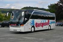 Setra S 415 HD, Reisebus in Kulmbach am 15.07.15.