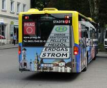 Stadtbus Mercedes Benz Citaro C1 am 04.08.15 in Kempten ZUM