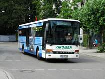 Gromer Setra Überlandbus am 04.08.15 in Kempten ZUM
