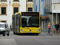 Stadtbus Mercedes Benz Citaro C2 G am 04.08.15 in Kempten ZUM