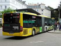 Stadtbus Mercedes Benz Citaro C2 G am 04.08.15 in Kempten ZUM