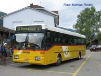 MB 405er wartet in Balsthal den Anschluss von der OeBB ab, am 12.07.08 in Balsthal