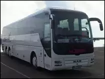 MAN Lion's Coach von H�ber-Reisen aus Deutschland im Stadthafen Sassnitz am 27.10.2013