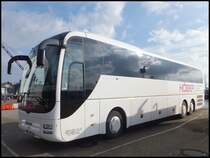 MAN Lion's Coach von H�ber-Reisen aus Deutschland im Stadthafen Sassnitz am 27.10.2013