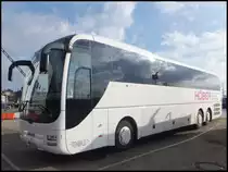 MAN Lion's Coach von H�ber-Reisen aus Deutschland im Stadthafen Sassnitz am 27.10.2013