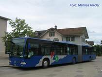 VZO Citaro in Gossau bei der Haltestelle  Ernst Brugger Platz  am 13.07.08