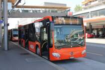 RBS Nr. 205 (Mercedes Citaro C2 O530) am 3.8.2015 beim Bhf. Zollikofen