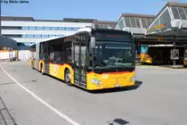 Postauto/Regie Bern Nr. 631 (Mercedes Citaro C2 O530G) am 3.8.2015 beim Bhf. Bern