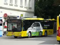 Stadtbus MAN Lions City am 04.08.15 in Kempten ZUM