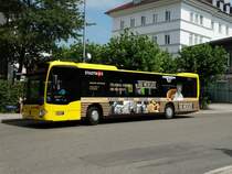 Stadtbus Mercedes Benz Citaro C2 am 04.08.15 in Kempten ZUM