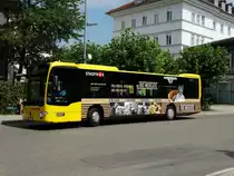 Stadtbus Mercedes Benz Citaro C2 am 04.08.15 in Kempten ZUM