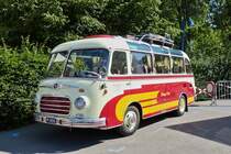 . M 1956, Setra K�sebohrer S6, Bj 1956, gesehen bei den Vintage Cars & Bikes Days 2015 in Steinfort .  02.08.2015