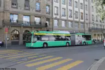 BVB Nr. 725 (Mercedes Citaro C2 O530G) am 30.7.2015 bei der Schifflände