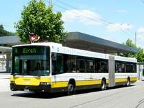 Schaffhausen - Volvo-Hess Gelenkbus Nr.15 SH 38015 unterwegs auf der Linie 4 in Schaffhausen am 28.06.2008