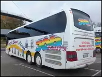 MAN Lion's Coach von JobTours aus Deutschland im Stadthafen Sassnitz am 27.10.2013