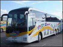 MAN Lion's Coach von JobTours aus Deutschland im Stadthafen Sassnitz am 27.10.2013