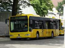 Stadtbus Mercedes Benz Citaro C1 Facelift am 04.08.15 in Kempten ZUM