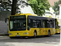 Stadtbus Mercedes Benz Citaro C1 Facelift am 04.08.15 in Kempten ZUM