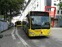 Stadtbus Mercedes Benz Citaro C2 am 04.08.15 in Kempten ZUM