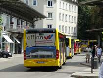 Mercedes Benz Citaro C2 Ü von hinten am 04.08.15 in Kempten ZUM