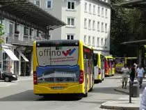 Mercedes Benz Citaro C2 Ü von hinten am 04.08.15 in Kempten ZUM