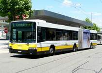 Schaffhausen - Volvo-Hess Gelenkbus Nr.17 SH 38017 unterwegs auf der Linie 3 in Schaffhausen am 28.06.2008