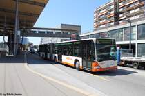 RBS Nr. 36 (Mercedes Citaro O530G) am 3.8.2015 beim Bhf. Zollikofen