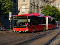 Bern Mobil - Mercedes Citaro  Nr.841  BE  671841 unterwegs auf der Linie 10 am 26.07.2015 um 06.55 Uhr 