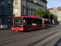 Bern Mobil - Mercedes Citaro Nr.844 BE 671844 unterwegs auf der Linie 10 am 26.07.2015 um 07.10 Uhr 