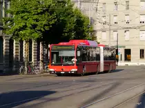 Bern Mobil - Mercedes Citaro Nr.846  BE 671846 unterwegs auf der Linie 17 am 26.07.2015 um 07.05 Uhr 