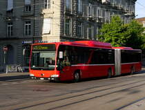 Bern Mobil - Mercedes Citaro Nr.858  BE 671858 unterwegs auf der Linie 19 am 26.07.2015 um 07.20 Uhr 
