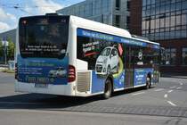 P-GA 129 fährt am 25.07.2015 auf der Linie 609. Aufgenommen wurde ein Mercedes Benz Citaro Low Entry / Potsdam Campus Fachhochschule.
