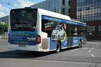 P-GA 129 fährt am 25.07.2015 auf der Linie 609. Aufgenommen wurde ein Mercedes Benz Citaro Low Entry / Potsdam Campus Fachhochschule.
