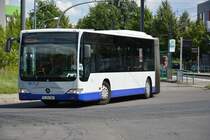 P-AV 360 fährt am 25.07.2015 für die VIP Schienenersatzverkehr. Aufgenommen wurde ein Mercedes Benz Citaro Facelift G / BVSG Betriebshof Werder (Havel) / Potsdam Campus Fachhochschule.
