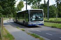 P-AV 522 fährt am 25.07.2015 für die VIP Schienenersatzverkehr. Aufgenommen wurde ein Mercedes Benz Citaro Facelift G / BVSG Betriebshof Stahnsdorf / Potsdam Am Schragen.

