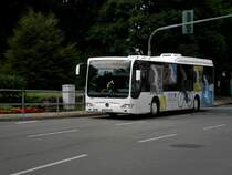 Mercedes-Benz O 530 LE Ü (Citaro) auf der Linie 7 nach Mühlhausen Jobcenter an der Haltestelle Mühlhausen Pfortenteich.(19.08.2015)
