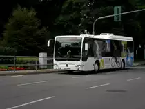 Mercedes-Benz O 530 LE Ü (Citaro) auf der Linie 7 nach Mühlhausen Jobcenter an der Haltestelle Mühlhausen Pfortenteich.(19.08.2015)
