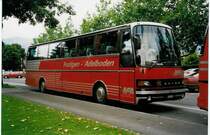 Aus dem Archiv: AFA Adelboden 23/BE 26'773 Setra (ex ?) Jahrgang 1985 am 15. Juli 1999 Thun, Lachen