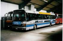 Aus dem Archiv: AFA Adelboden 14/BE 43'089 Setra (ex AAGI Interlaken Nr. 33) Jahrgang 1985 am 15. Juli 1999 Adelboden, Autobahnhof