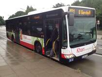 HHA 2919 MB O 530 II auf Linie 191, Krohnstiegtunnel am 13.07.15
