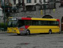 TEC Mercedes O 405 Bus abgestellt am Bahnhof von Verviers am 12.07.08.