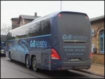 Neoplan Cityliner von GFB-Reisen aus Deutschland in Bergen am 12.11.2013