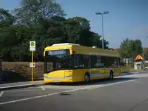 Solaris Urbino 12 electric - B V 1686 - Wagen 1686 - in Berlin, Hildegard-Knef-Platz (S-Bf. Südkreuz) - am 1-September-2015