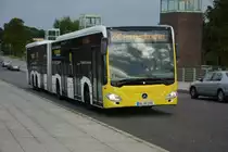 Am 03.09.2015 wird MA-MB 190 auf der Buslinie 236 getestet. Aufgenommen wurde ein Mercedes Benz O530 CapaCity L (Berlin Spandauer-See-Brücke).
